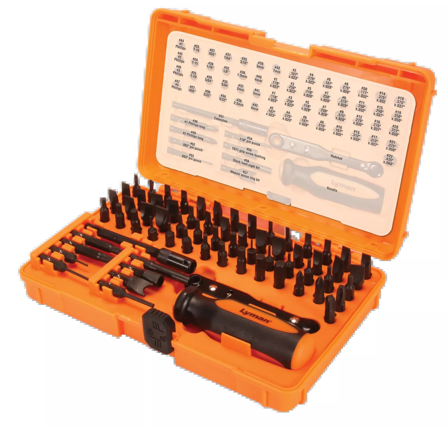 Lyman Master Gunsmith 68-Piece Universal Tool Kit