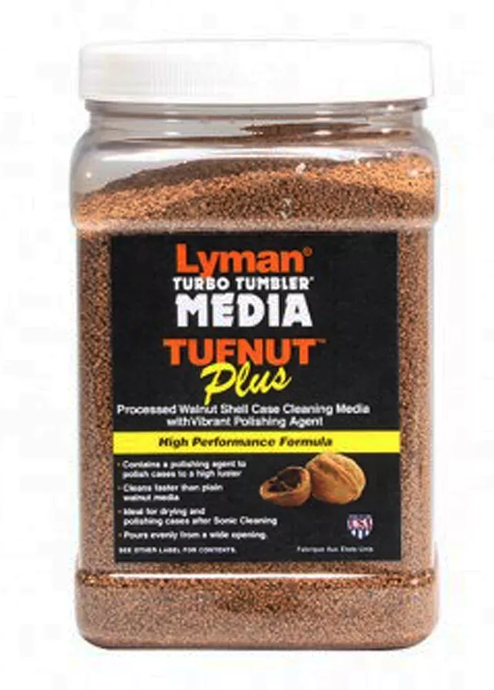 Lyman Tufnut Plus 3 lbs Turbo Tumbler Cleaning Media