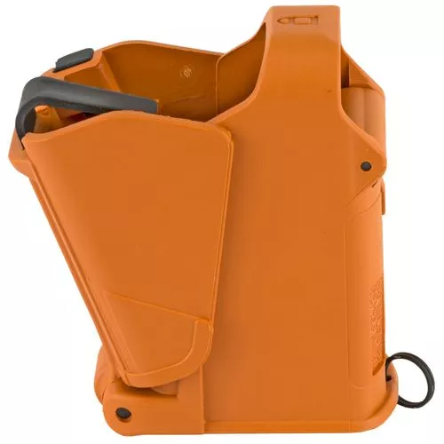 Maglula LULA Universal Pistol Magazine Loader 9mm-45ACP - OrangeBrown