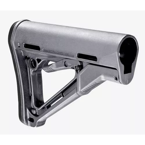 Magpu CTR Carbine Stock Stealth Gray Synthetic for AR-15, M16, M4 with Mil-Spec Tube (Tube Not Included)