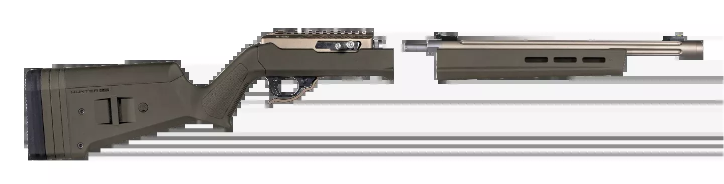 Magpul Industries Hunter X-22 Takedown OD Green Synthetic Stock w/Adjustable Comb for Ruger 10/22 Takedown