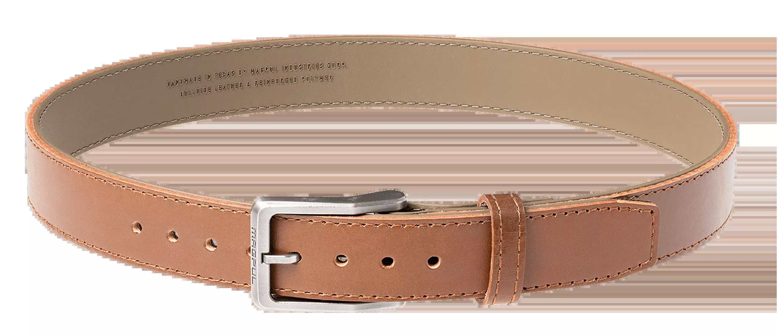 Magpul Industries Tejas 2.0 El Original Leather Gun Belt 32" 1.50" Light Brown