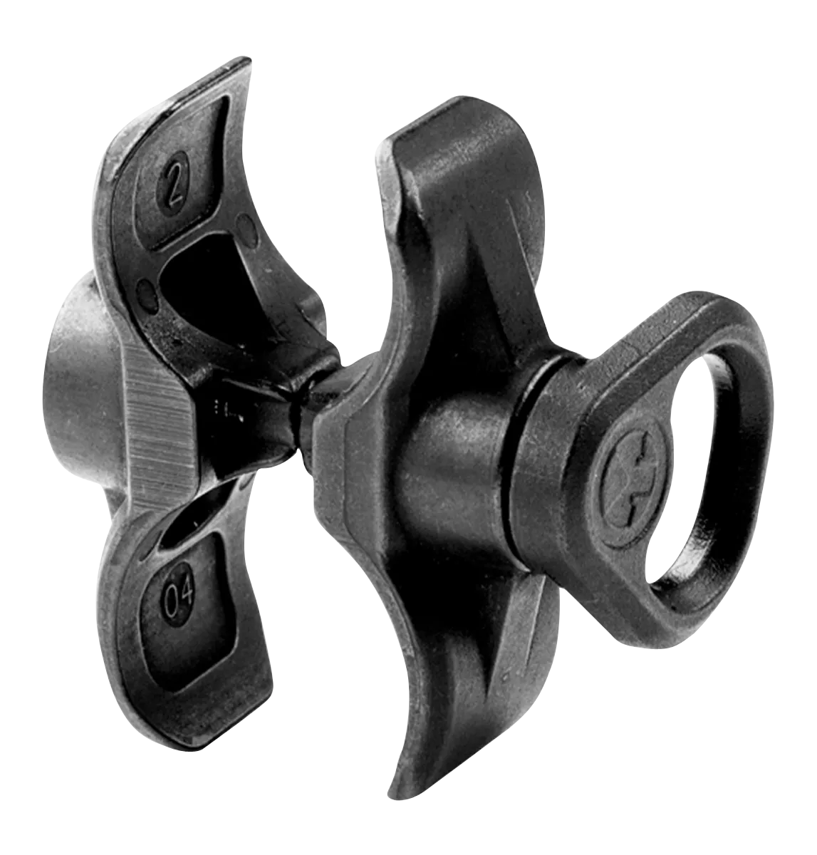 Magpul MAG493BLK Forward Sling Mountmade of Steel with Melonite Black Finish for Mossberg 590 & 590AL with Magpul SGA Stock