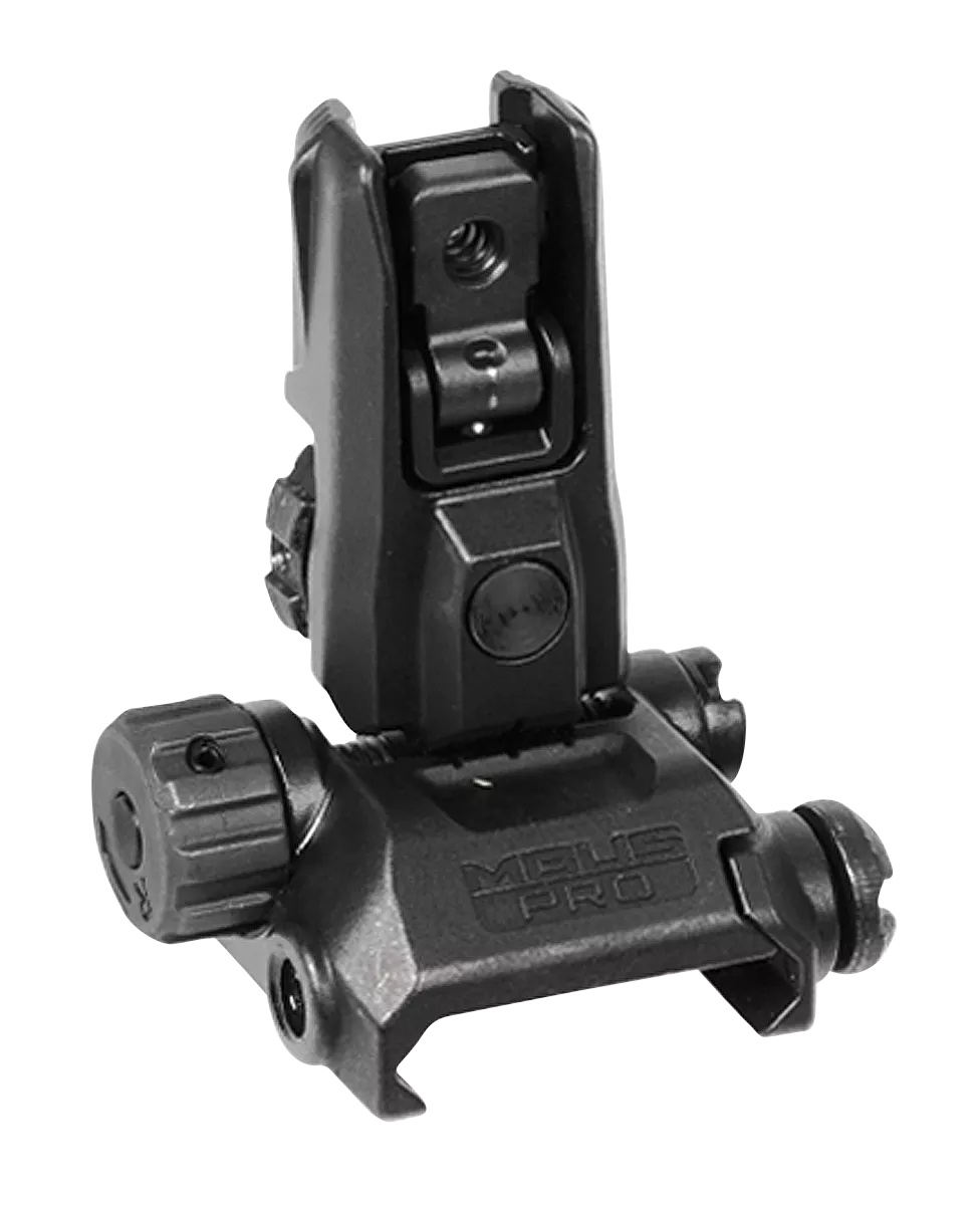 Magpul MAG527-BLK MBUS Pro LR Adjustable Sight RearBlack Adjustable for AR-15