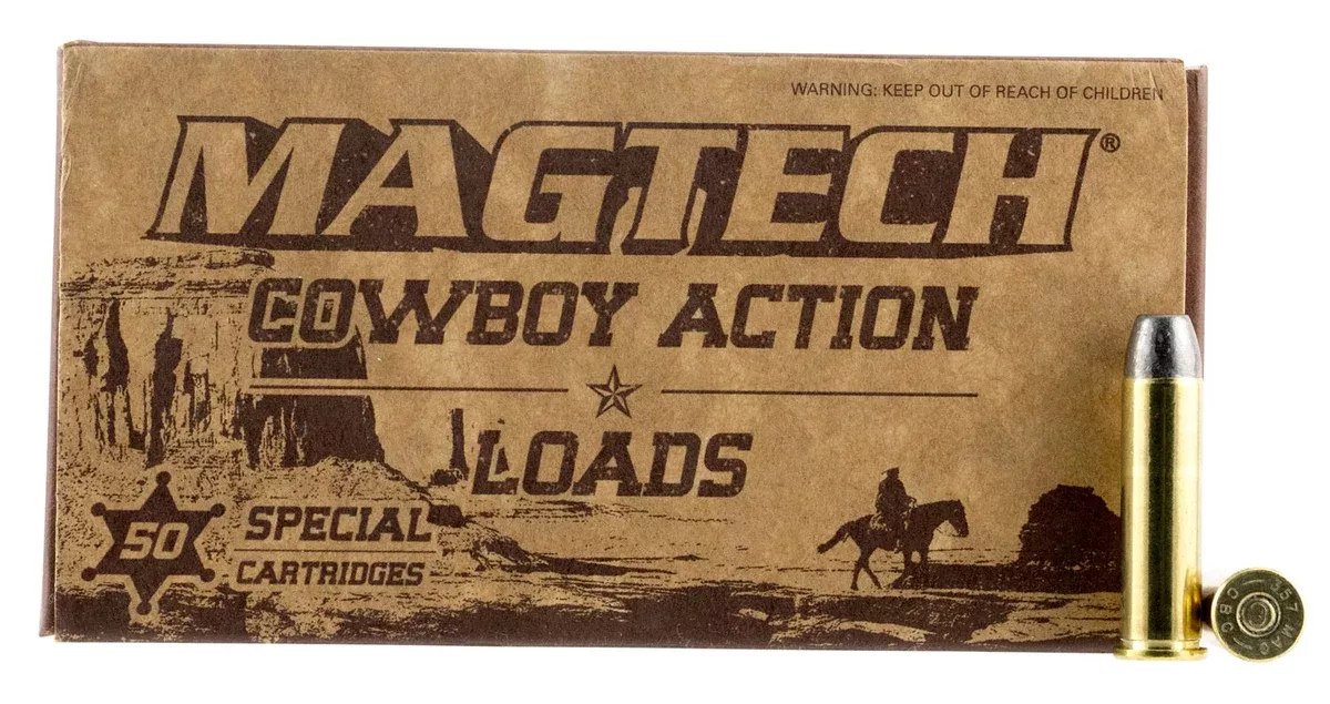 Magtech 357L Cowboy Action357Mag 158gr Lead Flat Nose 50 Per Box/20 Case