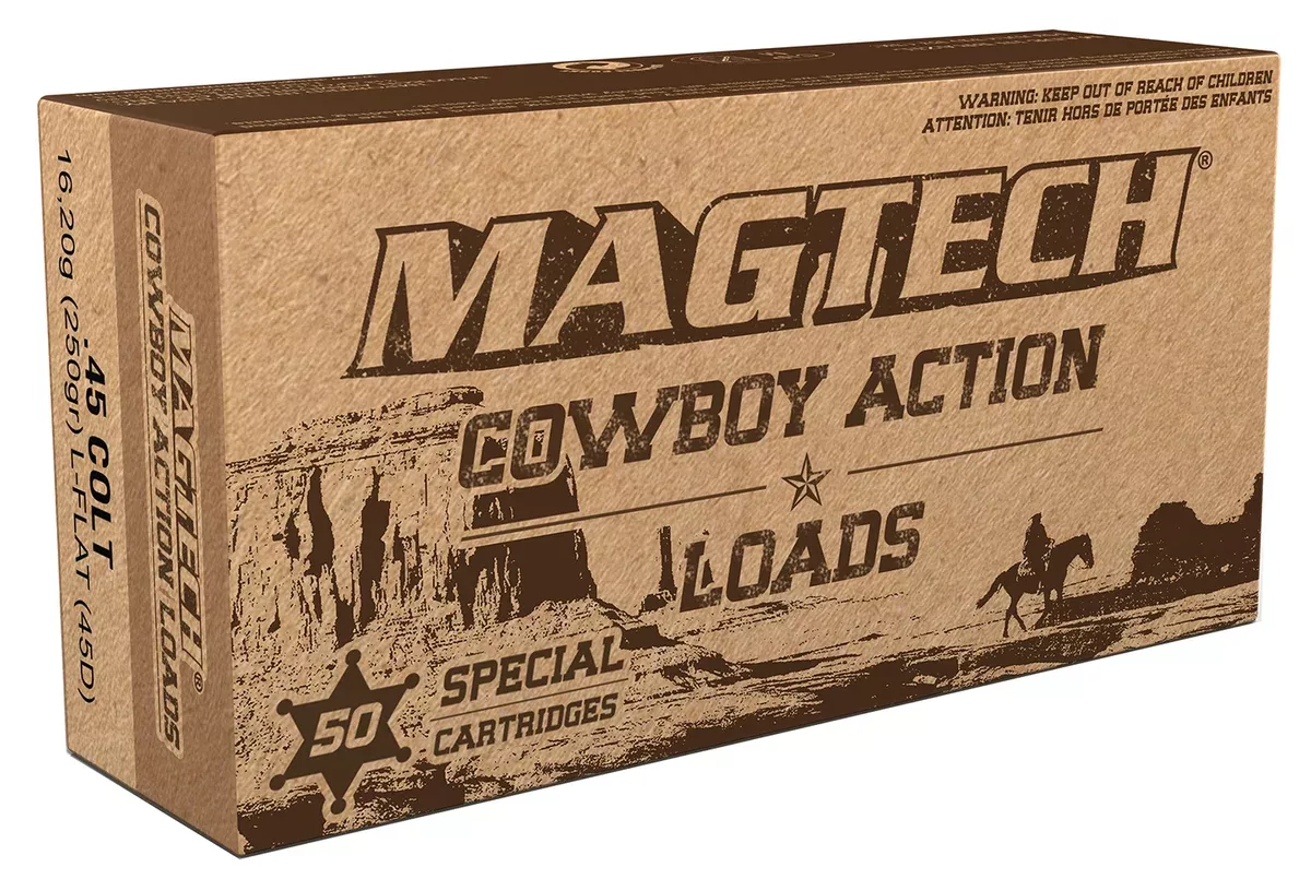 Magtech 45D Cowboy Action45Colt 250gr Lead Flat Nose 50 Per Box/20 Case