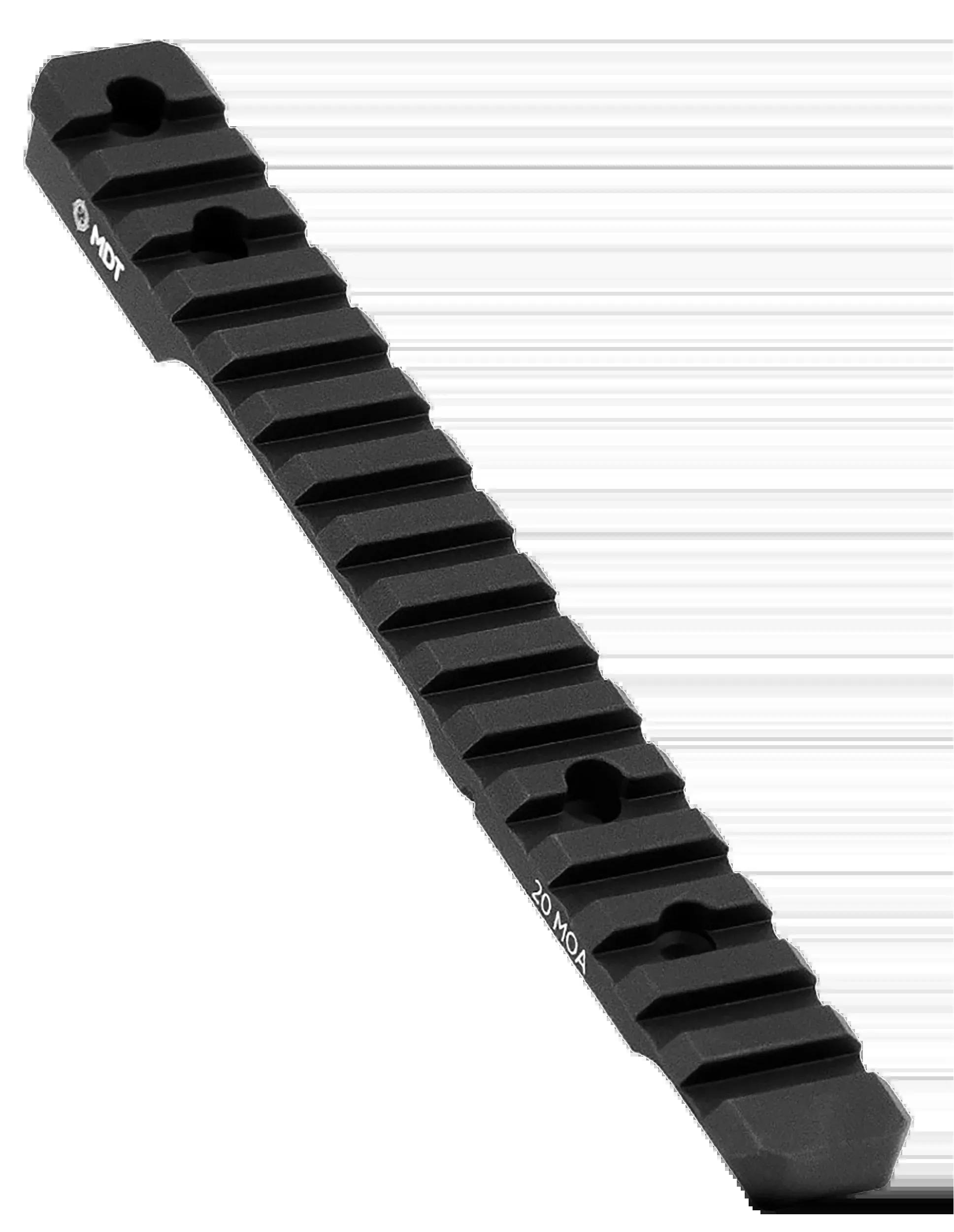 MDT Sporting Goods Picatinny Scope Rail 20 MOA for Remington 700 Short Action 11in Black 102187BLK