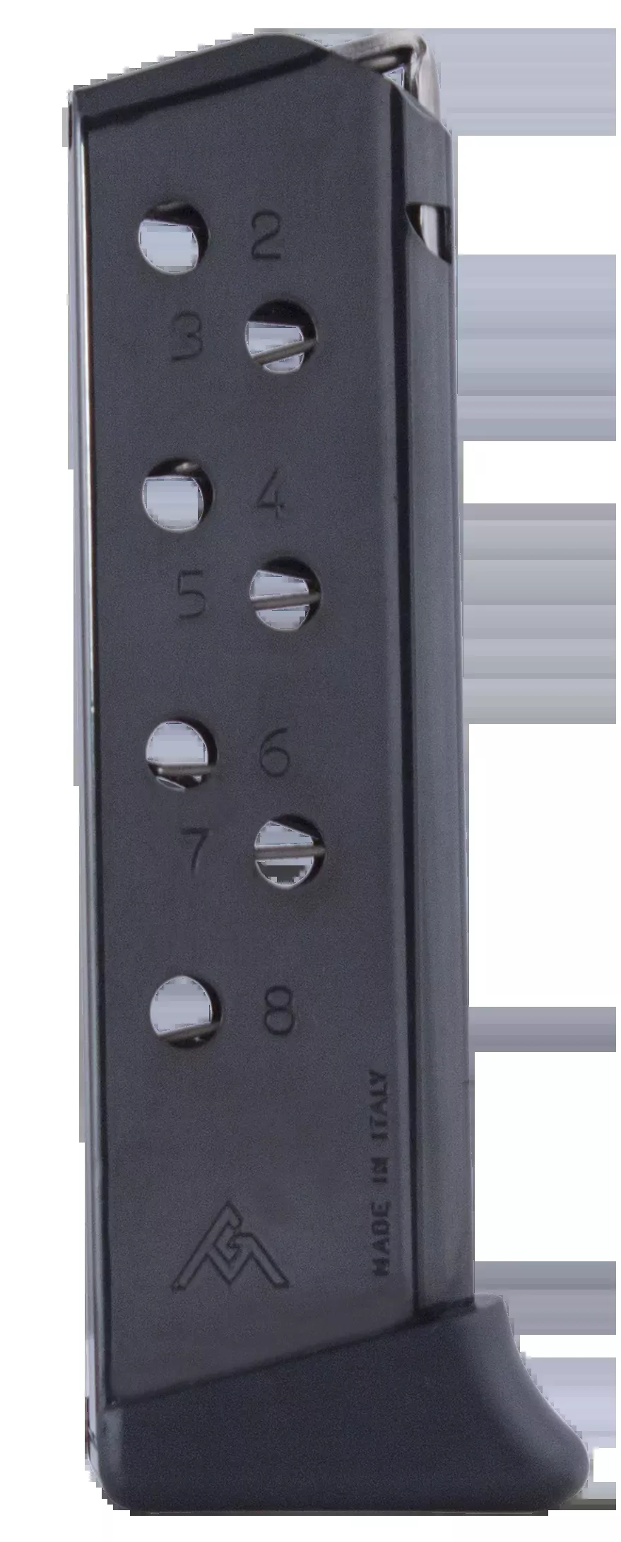Mec-Gar Walther PP/PPK/S 32 ACP 8rd Blued Carbon Steel Finger Rest Magazine
