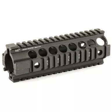 Midwest Industries GEN2 Two Piece Free Float Carbine Length Handguard - 7", Black