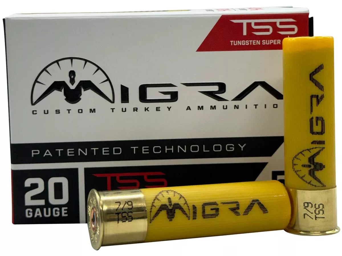 Migra Ammunitions T2079158 TSS Turkey20Gauge 3" 1 5/8oz 7/9Shot 5 Per Box/10 Case