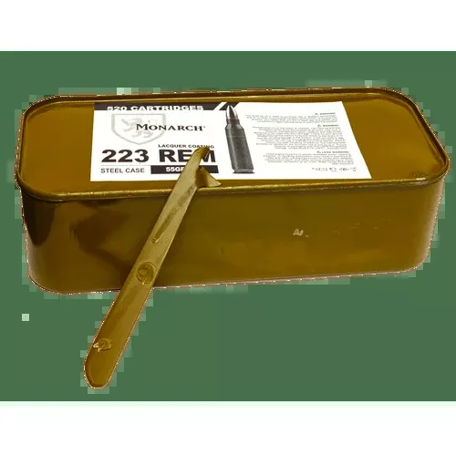 MONARCH 024494346 .223 REM 55 GR 520 ROUNDS