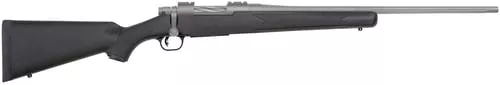 Mossberg 28260 PatriotFull Size 350 Legend 4+1 22" Stainless Cerakote Fluted Barrel, Drilled & Tapped Stainless Cerakote Stainless Steel Receiver, Black Fixed Synthetic Stock