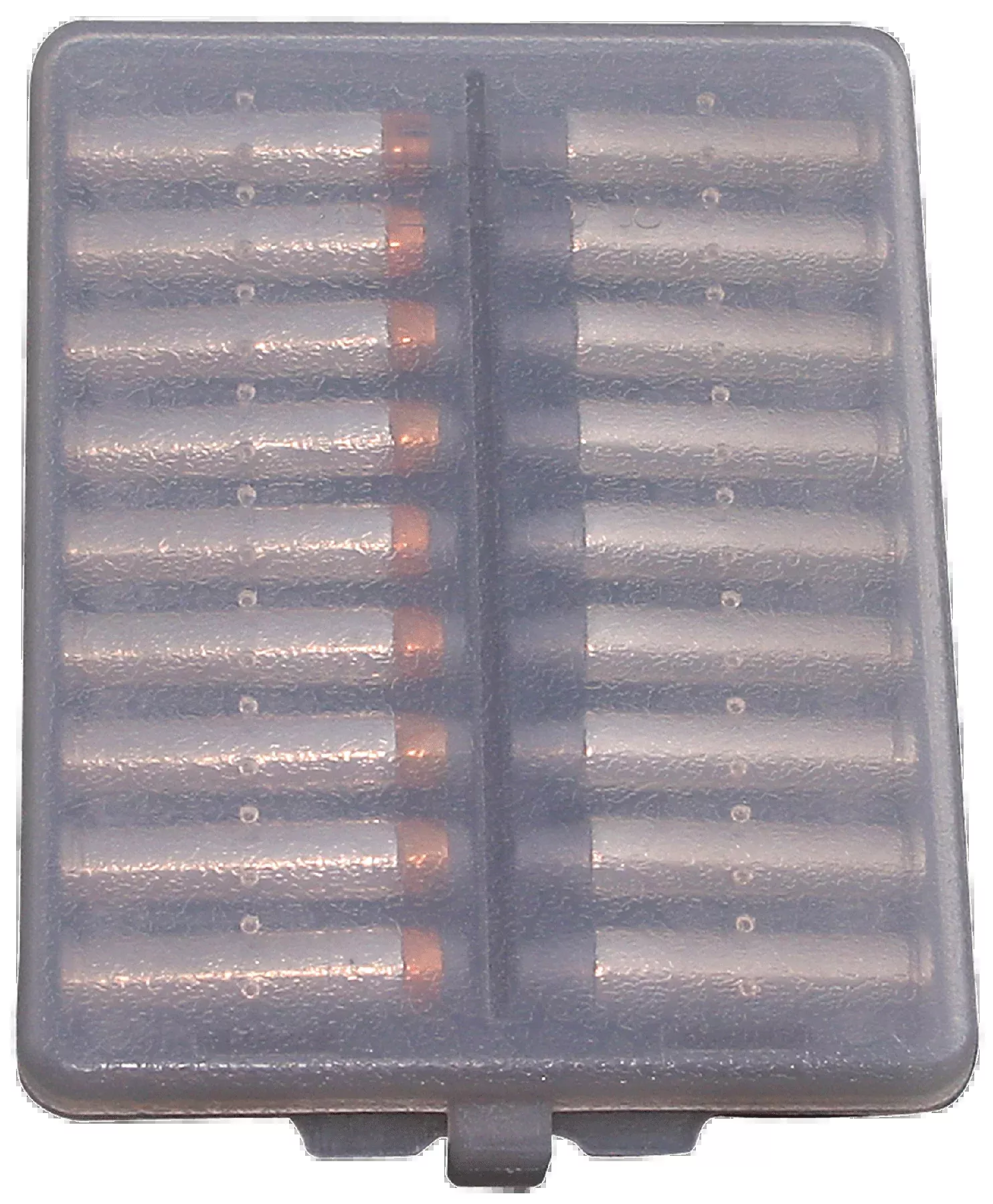 MTM Case-Gard Ammo-Wallet Handgun 44 Mag 18-Rd Clear Smoke Polymer