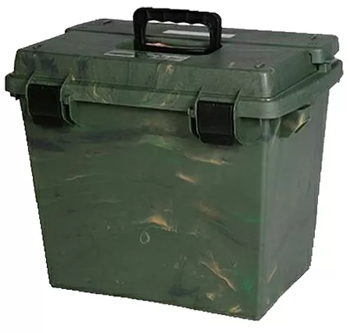 MTM Case-Gard SPUD709 Sportsmens Plus Utility Dry Box Wild Camo Polypropylene