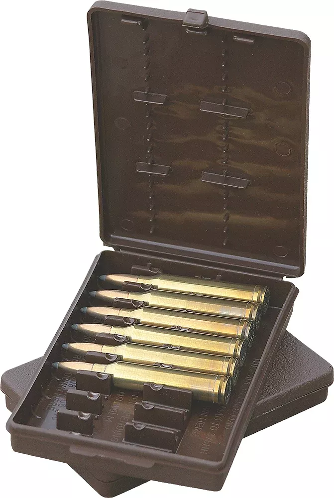MTM Case-Gard W9LM70 Ammo Wallet Rifle Multi-Caliber 9-Rd Brown Polymer