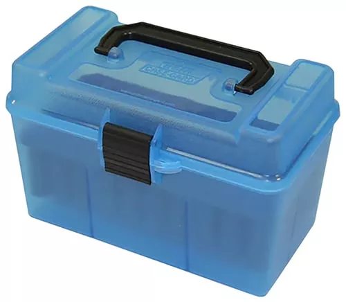 MTM H50-RL-24 Deluxe Ammo Box 50-Round, w/Handle, 25-06 30-06 270