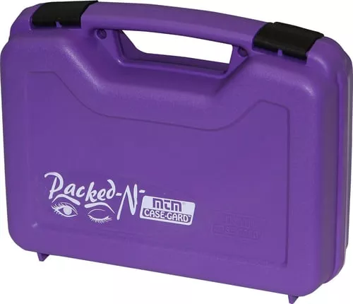 MTM HANDGUN CASE SINGLE UP TO 4 REVOLVER PURPLE