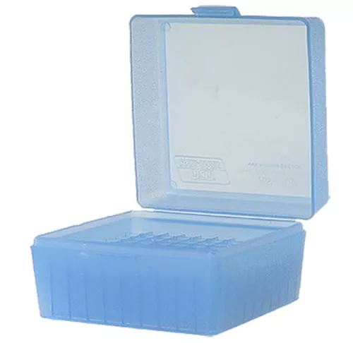MTM RS-100-24 Case-Gard Ammo Box 100 Round Flip-Top 223 204 Ruger