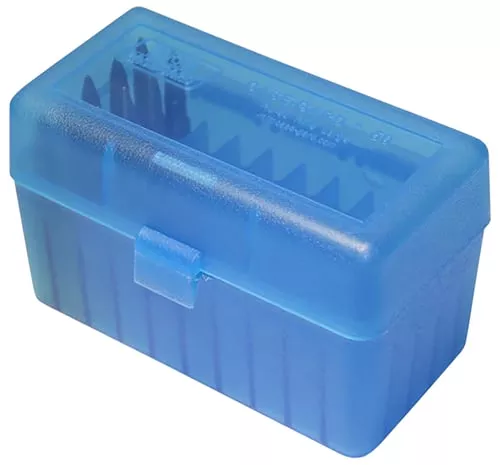 MTM RS-S-50-24 Case-Gard Ammo Box 50 Round Flip-Top 22-250 6mm PPC