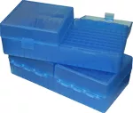 MTM RS200-24 Ammo Box 200 Round Flip-Top 223 204 Ruger 6x47, Clr