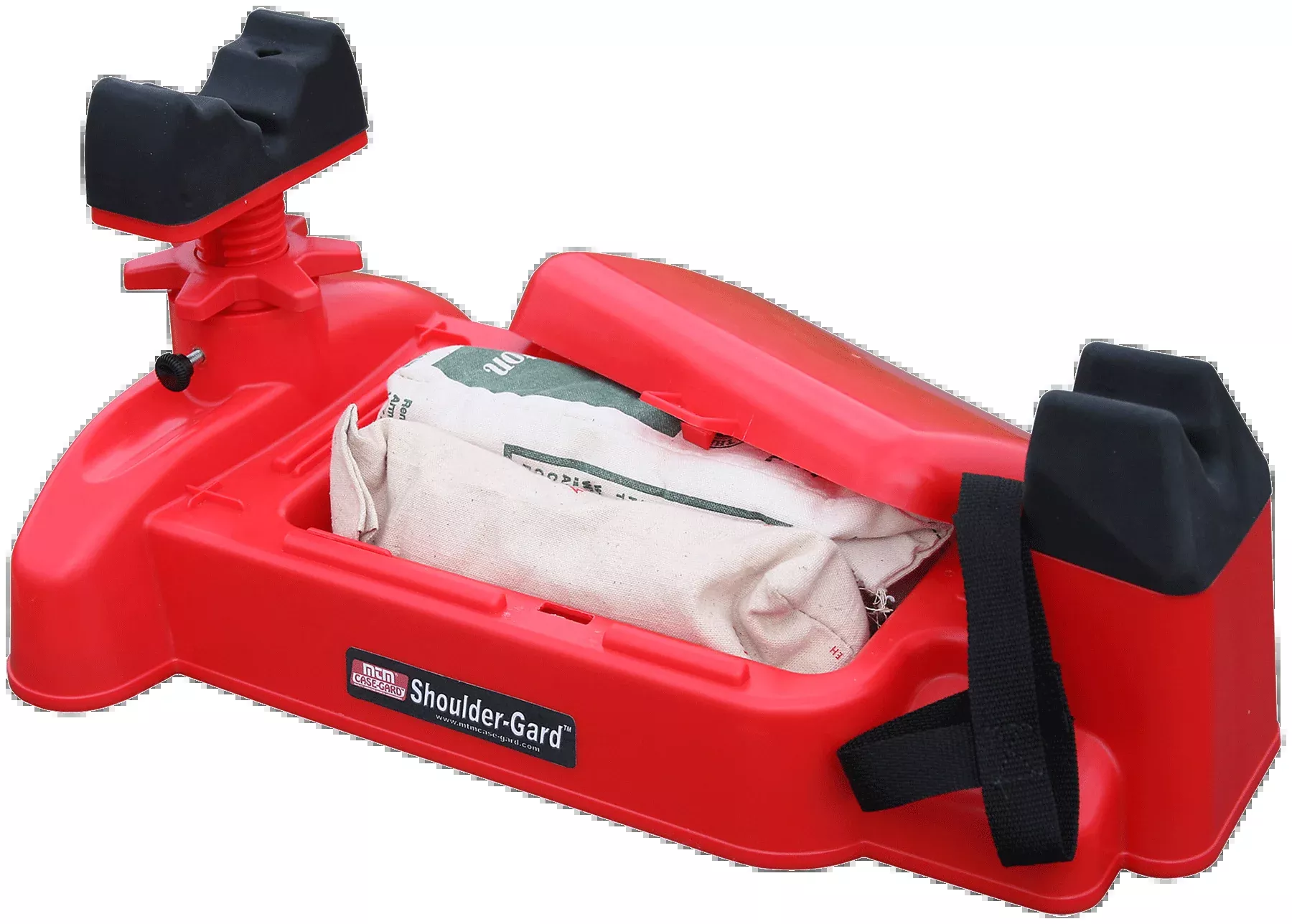 MTM SGR30 Case-Gard Shoulder-Gard Rifle Shooting Rest Red Polymer
