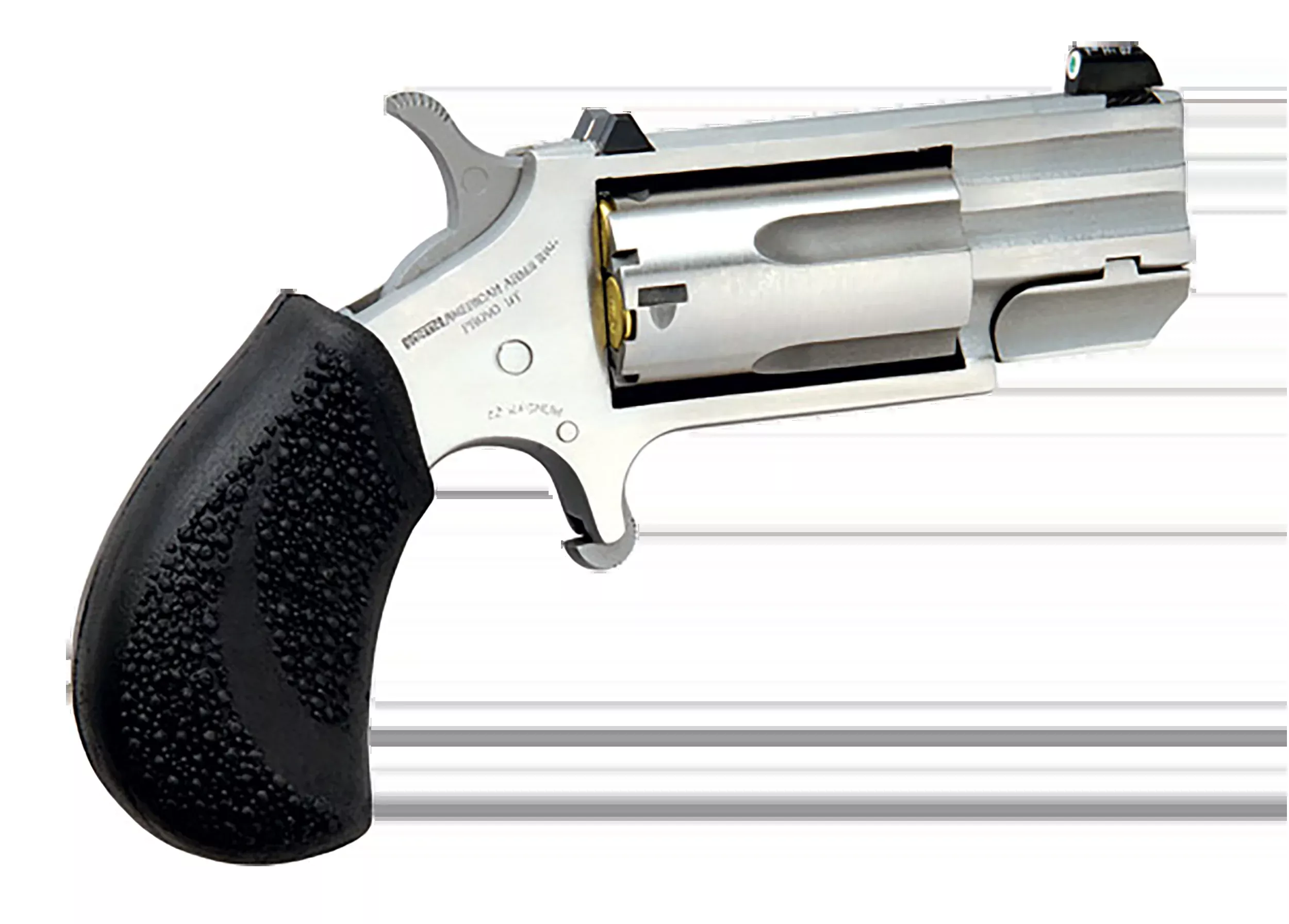 NAA Pug 22 WMR 1" 5-Shot SAO Mini Revolver - Tritium Sights