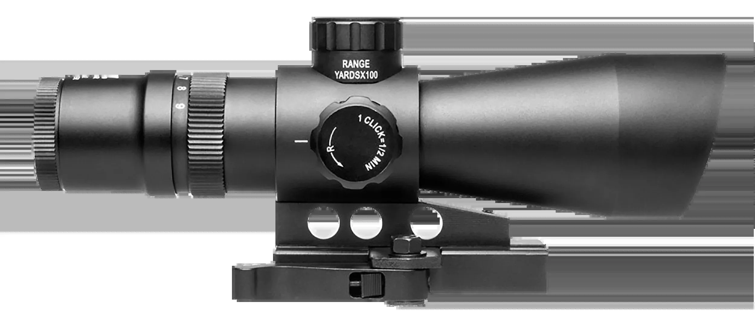 NcSTAR Mark III Tactical Gen 2 3-9x42mm Dual Illuminated P4 Sniper Reticle Riflescope