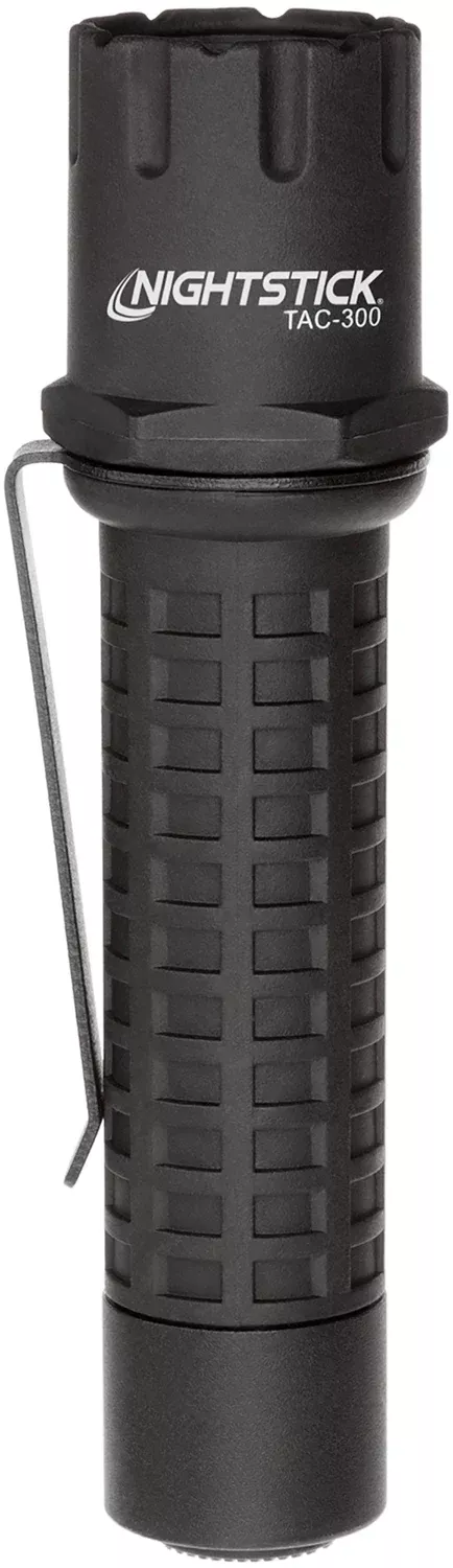 Nightstick TAC300B Polymer Tactical FlashlightMatte Black 180 Lumens White LED