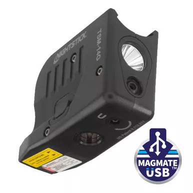 Nightstick TSM-14G Weapon Light w/ Green Laser for the Glock G43X/G48 MOS