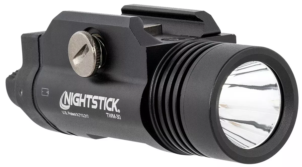 Nightstick TWM30 Tactical Weapon-Mounted LightBlack Anodized 1200 Lumens White LED Light
