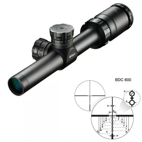 Nikon P-TACTICAL 1.5-4.5x20 Rifle Scope Non Illumi