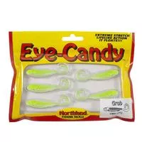 Northland Eye- Candy Grub Chartreuse Shad