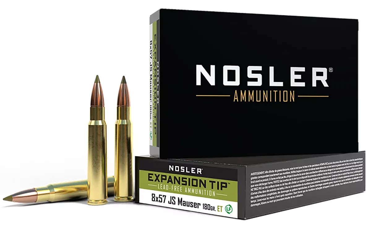Nosler 40643 E-Tip8mmMauser 180gr E Tip Lead Free 20 Per Box/10 Case
