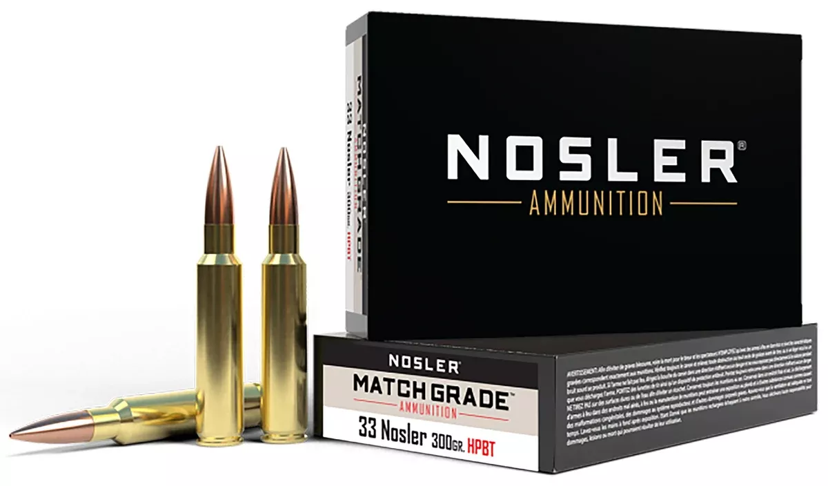 Nosler 60031 Match Grade33Nosler 300gr Custom Competition Hollow Point Boat Tail 20 Per Box/10 Case