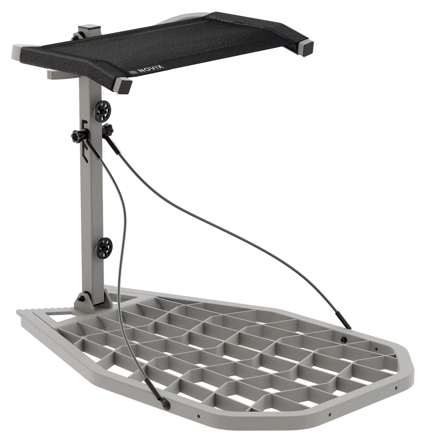 NOVIX NX-RHO Raider Hang On Treestand Classic Aluminum