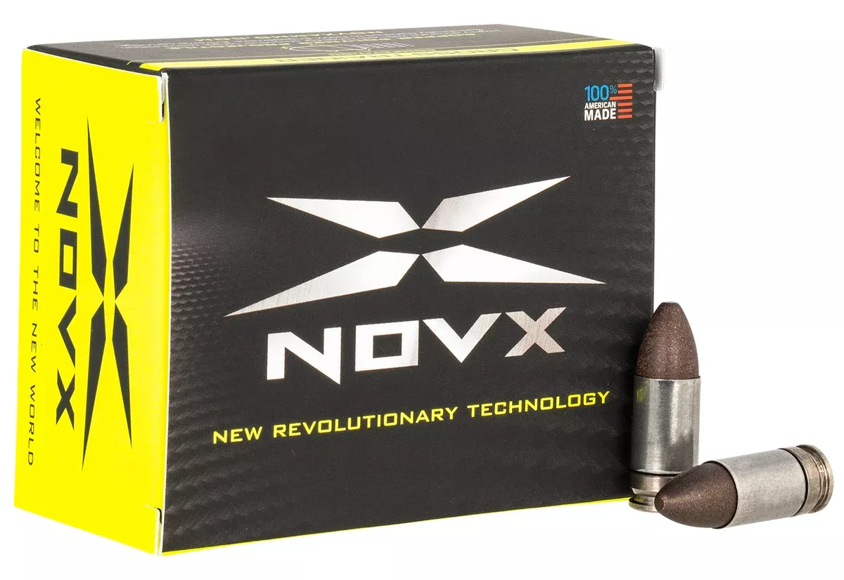 NovX 9CTCSS20 Cross Trainer9mmLuger 65gr Copper Polymer Frangible 20 Per Box/10 Case