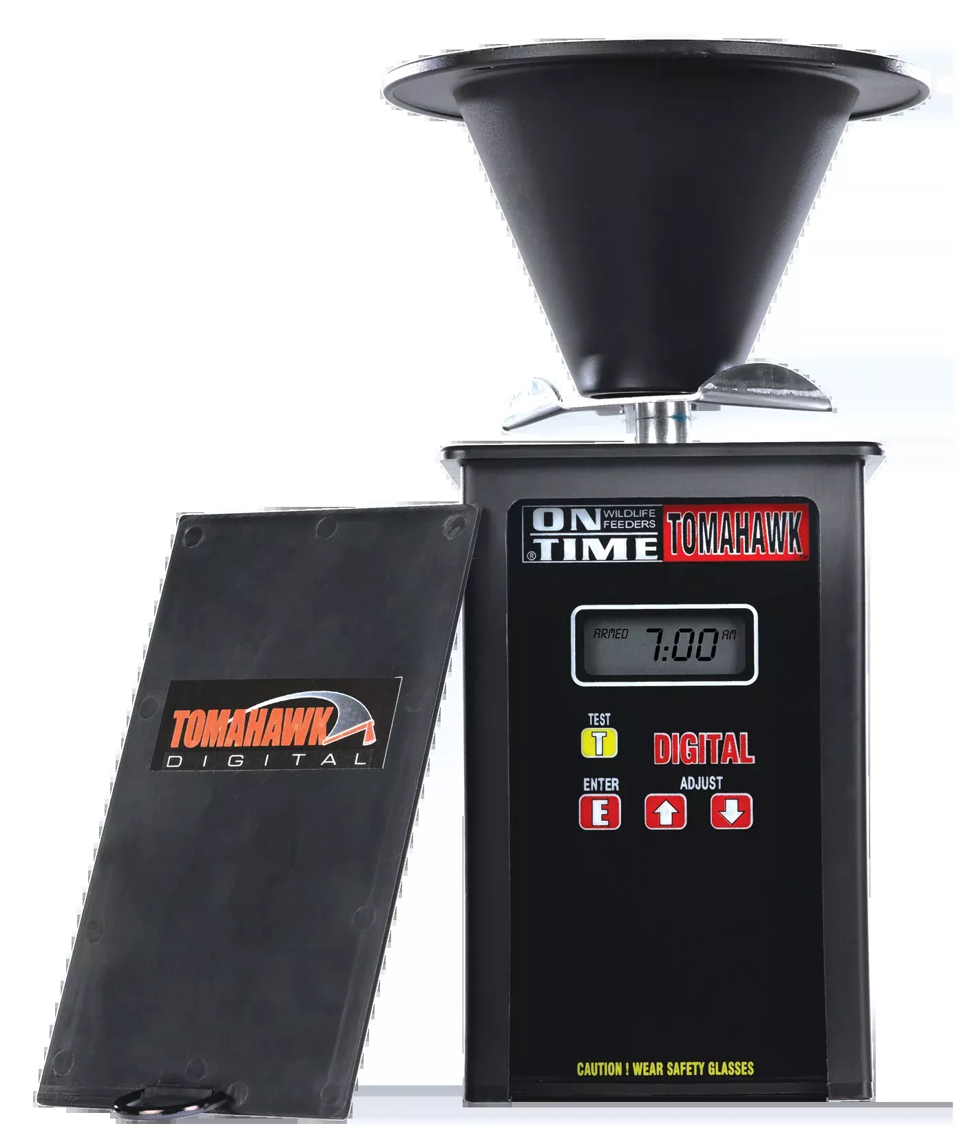 On Time 49000 Tomahawk VL Feeder Timer 4 Programs 1-20 Sec Digital Black