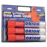 Orion Handheld Orange Smoke Signals (3- Pack)- 958