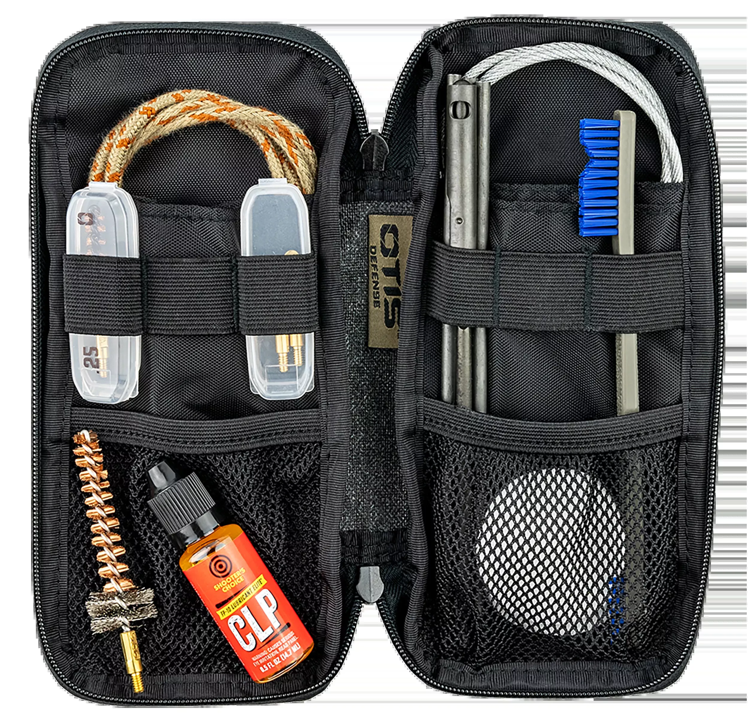 Otis Defender Cleaning Kit .223 Rem/5.56 NATO 13-Piece Black Nylon Case