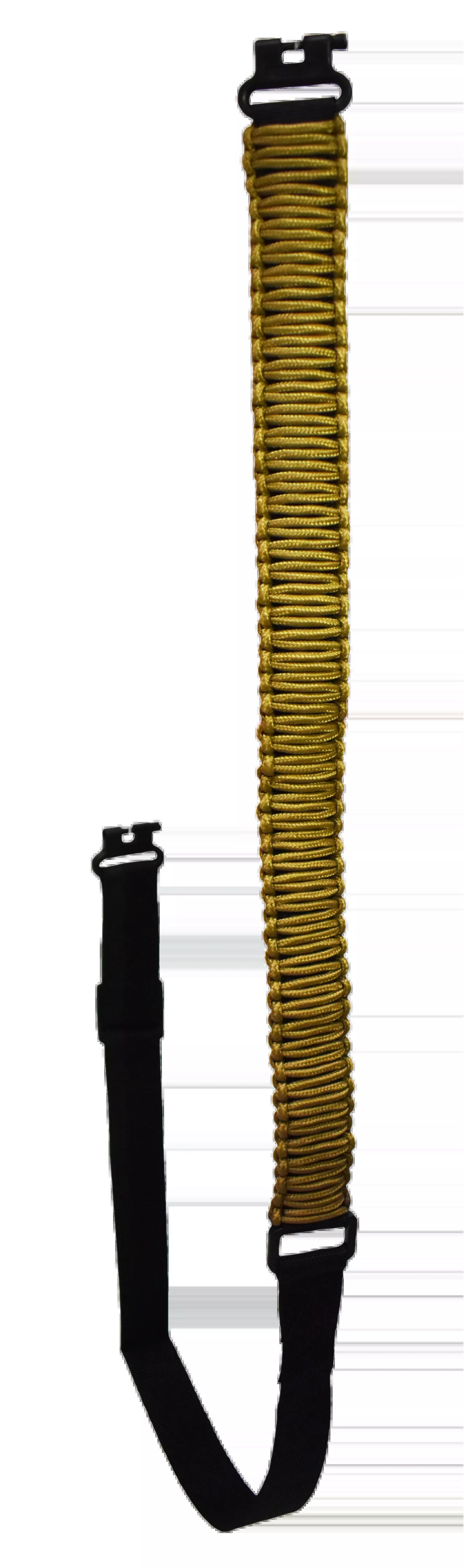 Outdoor Connection PXP-BCBDS Express Sling 1" x 46" Coyote Brown/Black Paracord Adjustable Rifle/Shotgun