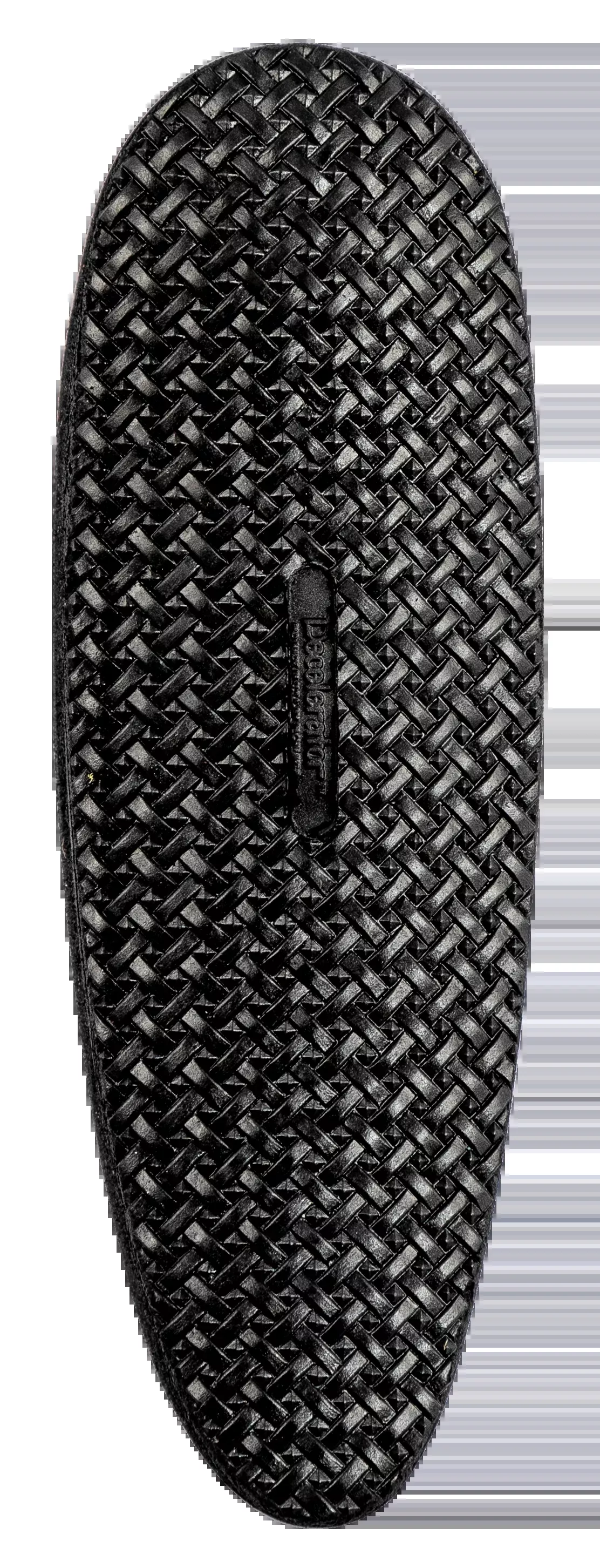 Pachmayr D750B Decelerator Field Recoil Pad Medium Black Basketweave Rubber