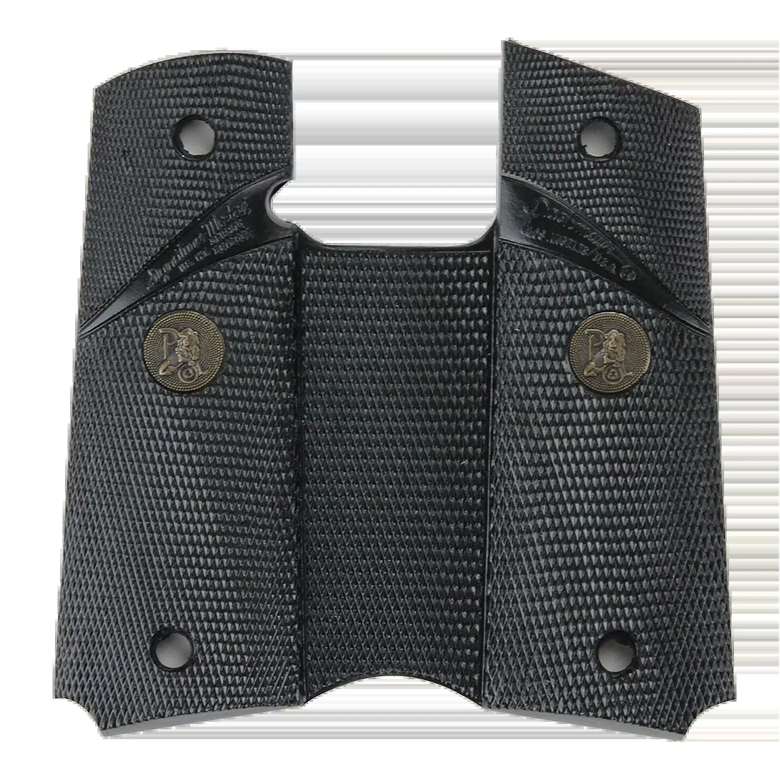 Pachmayr Signature Wraparound 1911/1911-A1 Pistol Grip - Checkered Black Rubber