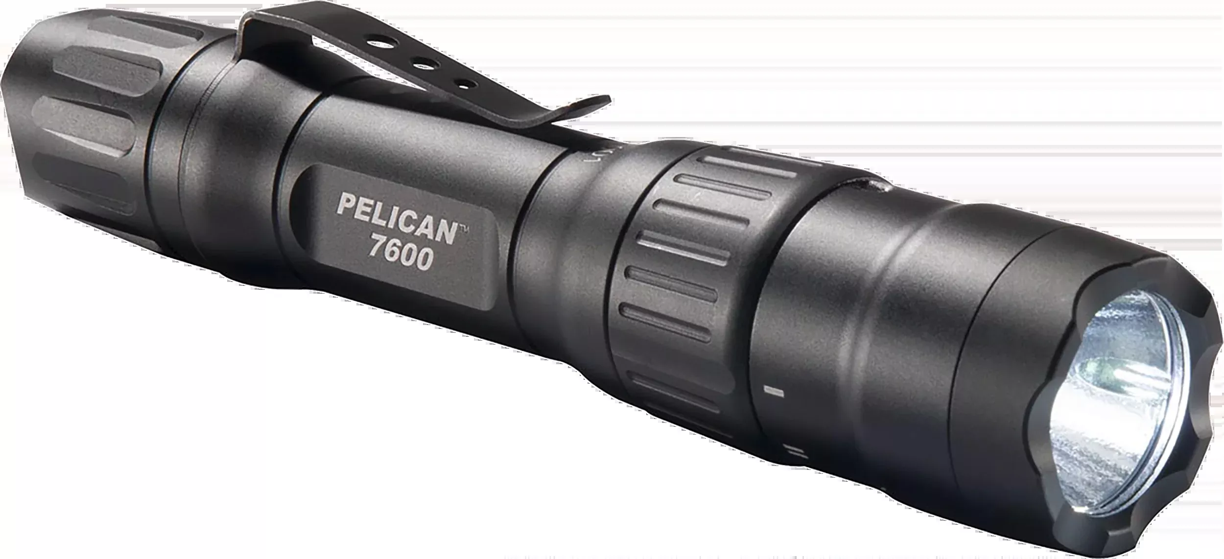 Pelican 7600 Tactical Flashlight 6.19" 37/479/944 Lumens 3-Color LED - Black Anodized