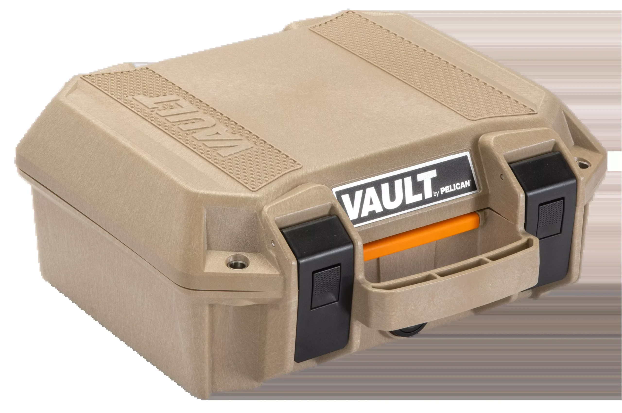 Pelican VCV100 Vault Small Handgun Case Tan Polymer