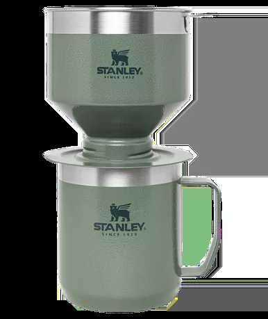 The Perfect-Brew Pour Over Coffee Maker Set - Classic Hammertone Finish
