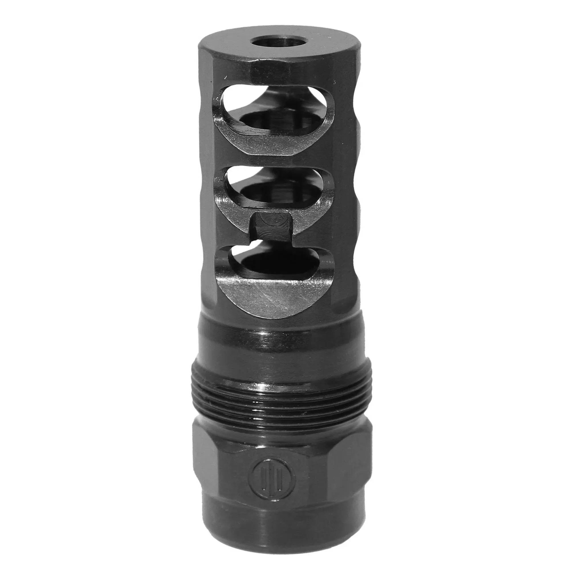 Primary Weapons Systems FRC Suppressor-Ready 2-Port Compensator, 1/2x28 Black FRC-F-2P-1-2X28