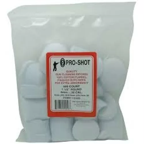 Pro Shot Cleaning Patches 600pc