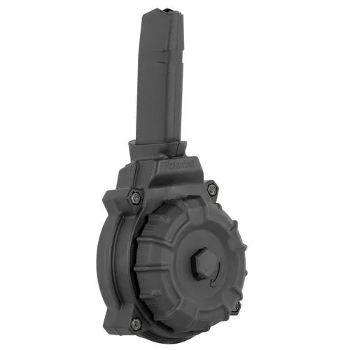 ProMag Standard Magazine, 9mm Luger 50rd Drum - DRMA20