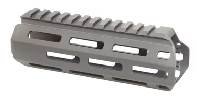 Q LLC Honey Badger 6" M-LOK Handguard - Fits Honey Badger/AR Upper Receivers, Gray Anodized Finish, Q Barrel Nut and Hardware NOT Included