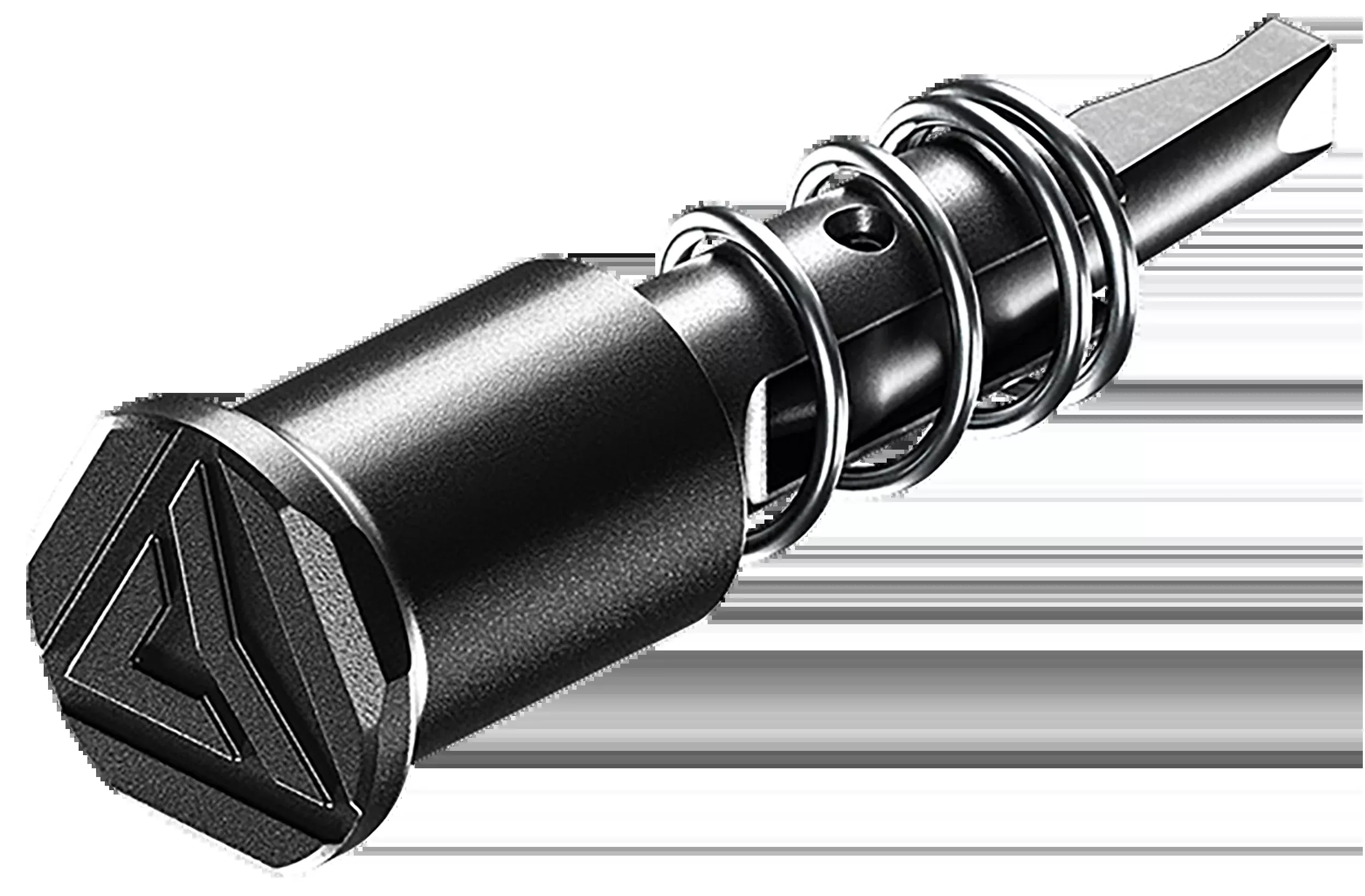 Radian Weapons R0231 Forward Assist AR-15 7075-T6 Aluminum Black Anodized